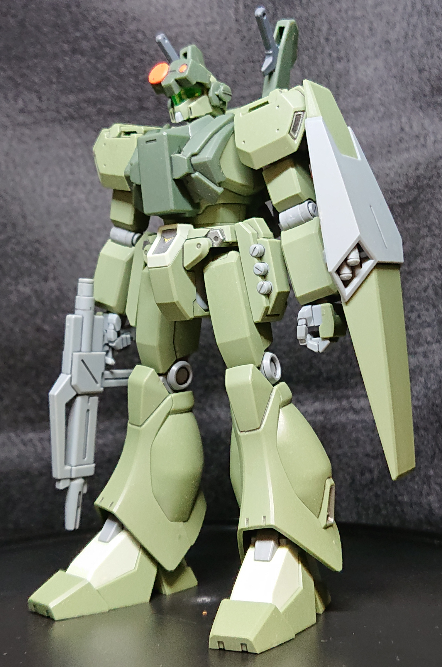 13_HGBF_ゴーストジェガンM: ほぼ1分で回るプラモビュー