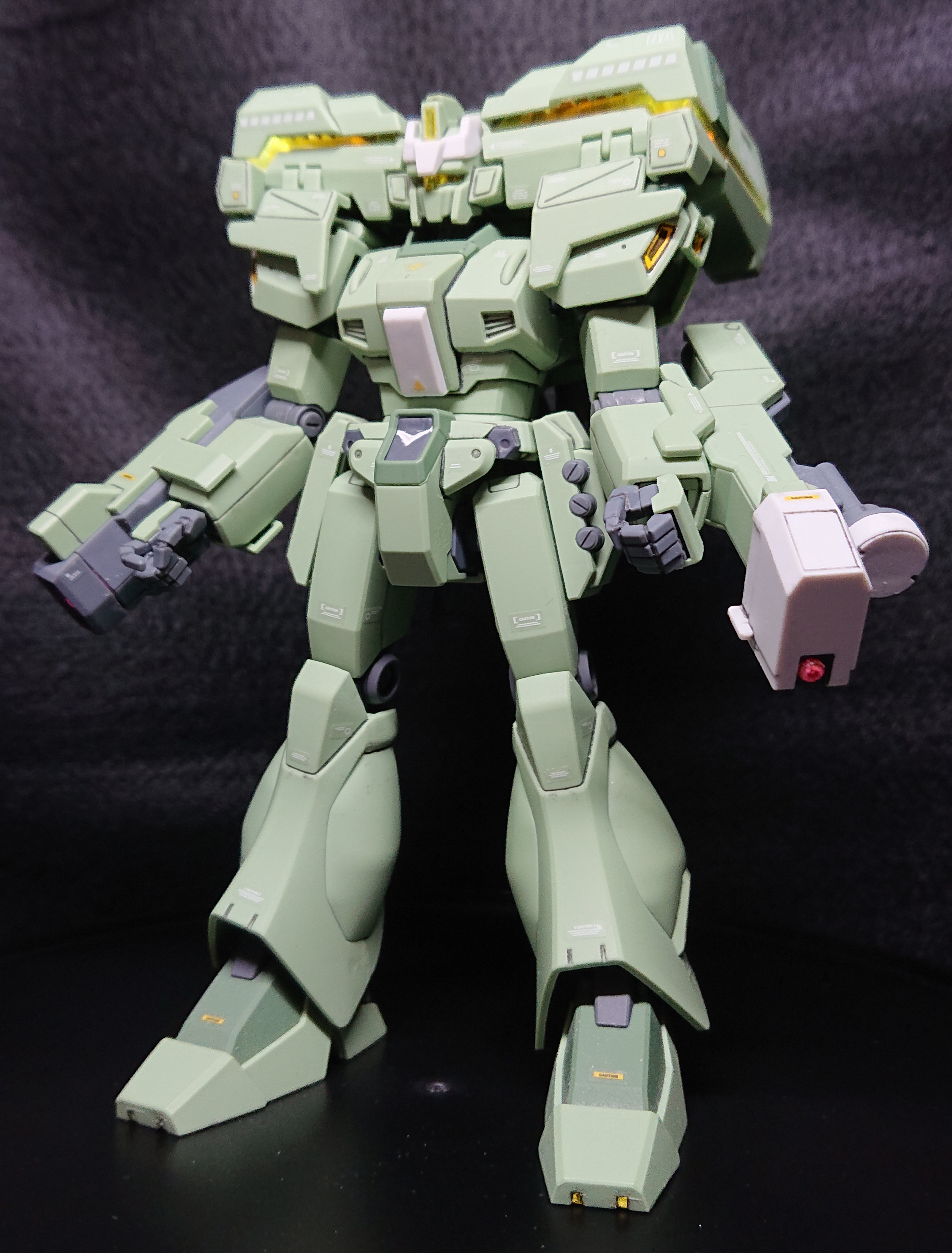 15_HGUC_EWACジェガン: ほぼ1分で回るプラモビュー! ちょい足しブログ